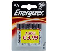 Energizer AA LR6 alkaline 1.5V pile alcaline alta energia 4 pezzi