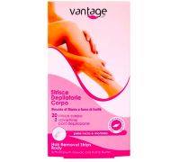 Vantage Strisce Depilatorie Corpo 20 Strisce