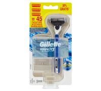 Gillette Mach3 Start rasoio da uomo + 3 lamette di ricambio