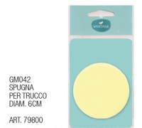 Vantage Spugna per Trucco Diametro 6cm 1 pezzo