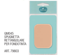 Vantage Spugnetta Rettangolare per Fondotinta 1 pezzo