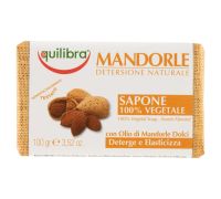 Equilibra Mandorle sapone 100% vegetale nutriente e delicato 100 grammi