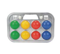 Androni set 8 bocce + boccino gioco all''aperto per bambini