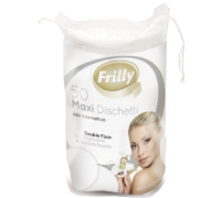 Frilly dischetti levatrucco in cotone maxi 50 pezzi