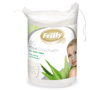Frilly dischetti levatrucco in cotone maxi-aloe 40 pezzi