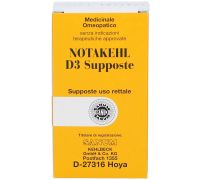 Notakehl D3 supposte usi rettale 10 pezzi