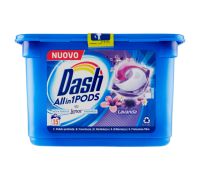 Dash pods all in 1 lavanda detersivo lavatrice in capsule 15 pezzi