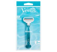 Gillette Venus Smooth rasoio donna Smooth a lame manico + 2 lamette