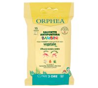 Orphea salviette antipuntura delicate e protettive per bambini 15 pezzi