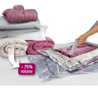 Domopak Living sacchi per sottovuoto xl con chiusura ermetica 2 pezzi