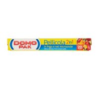 Domopak pellicola 2 in 1 frigo e microonde 20 metri