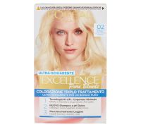 L''Oréal Paris Excellence 02 biondo ultra chiaro dorato crema colorante triplo trattamento avanzato