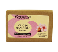 L''Erboristica olio di mandorle lenitivo sapone vegetale 100 grammi