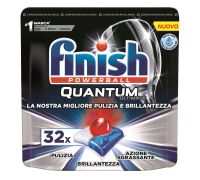 Finish tabs quantum ultimate pastiglie lavastoviglie con tecnologia avanzata 20 pezzi