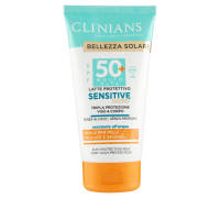 Clinians Bellezza Solare Sensitive Care spf 50+ molto alta latte protettivo per pelli delicate e sensibili 150ml