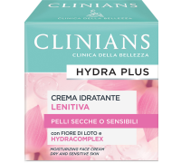 Clinians crema idratante lenitiva per pelli secche sensibili 50ml