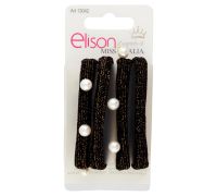 Elison Hairfit elastici per capelli fantasia blackmix
