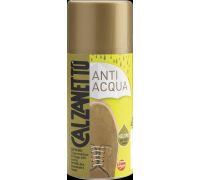 Calzanetto anti acqua neutro trattamento protettivo per scarpe in camoscio tela pelle cuoio spray 250ml