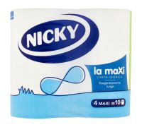 Nicky la maxi carta igienica 4 rotoli