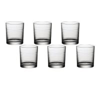 Bormioli Arena bicchieri trasparenti in vetro 24cl 6 pezzi