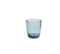 Bormioli Diamond bicchiere acqua colore blu 30cl 3 pezzi