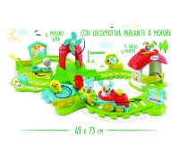 Clementoni il trenino in fattoria gioco per bambini