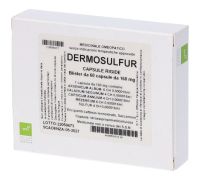 Dermosulfur composto 60 capsule rigide
