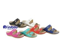 Inblu malva ciabatta donna con tomaia regolabile e plantare anatomico 35-40