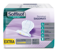 Soffisof air dry extra pannoloni sagomati misura medium 30 pezzi