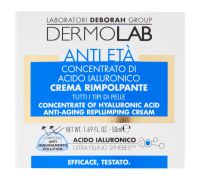 Dermolab anti età crema rimpolpante con acido ialuronico 50ml