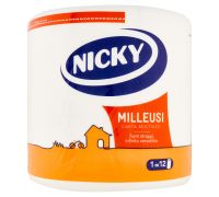 Nicky Milleusi carta multiuso 550 strappi 1 maxi rotolo