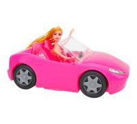 Fashion doll con auto cabrio gioco per bambini