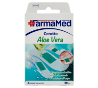 FarmaMed cerotto aloe vera assortito 30 pezzi