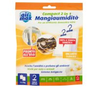 Air Max mangiaumidità compact 2 in 1 incanto floreale contro umidità e cattivi odori 2 x 50 grammi 
