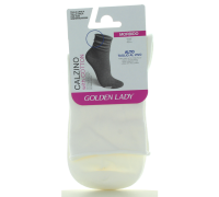 Golden Lady calzino liscio a scomparsa colore panna taglia unica 1 paio
