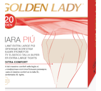 Golden Lady Mara Più collant extra large 20 denari extra comfort colore daino taglia 6-xxl 1 paio