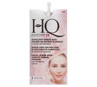 HQ scrub viso con polvere di nocciolo di albicocca 5 dosi 15ml