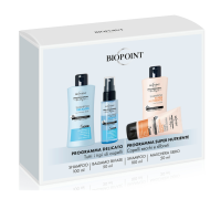 Biopoint Minisize cofanetto con shampoo super nutriente 100ml + maschera siero 50ml + shampoo delicato 100ml + balsamo bi-fase delicato 50ml