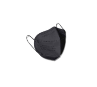 Mascherina ffp2 colore nero imbustata singolarmente 1 pezzo