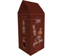 Nanì cofanetto con acqua corpo profumata cioccolato 75ml + bagnodoccia 300ml 