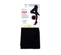 Golden Lady North Polar collant super coprente con interno felpato colore nero taglia 4-l 1 paio