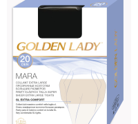 Golden Lady Mara collant extra large 20 denari extra comfort colore nero taglia 5-xl 1 paio