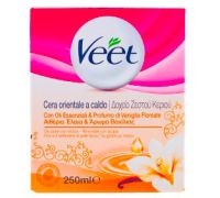 Veet Cera Depilatoria Orientale A Caldo Con Oli Essenziali 250ml