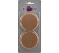 Emanuela Biffoli Spugnetta Fondotinta Rotonda Rosa 2 pezzi