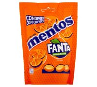 Mentos Chewy Dragees Fanta caramelle gusto arancia 160 grammi