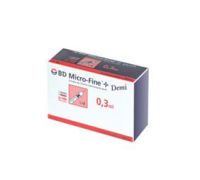 SIR INS BD DEMI 0,3ML G30 8MM