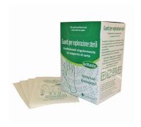 Farmacare guanti sterili esplorativi in pet monouso ambidestri misura grande 100 pezzi