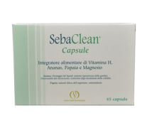 Sebaclean integratore per il benessere della pelle grassa 45 capsule