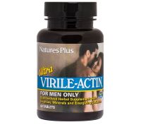 Natures Plus Ultra Virile-Actin integratore per il benessere sessuale dell'uomo 60 tavolette