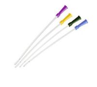 Catetere Nelaton ch12 in pvc trasparente punta dritta femminile 30 pezzi